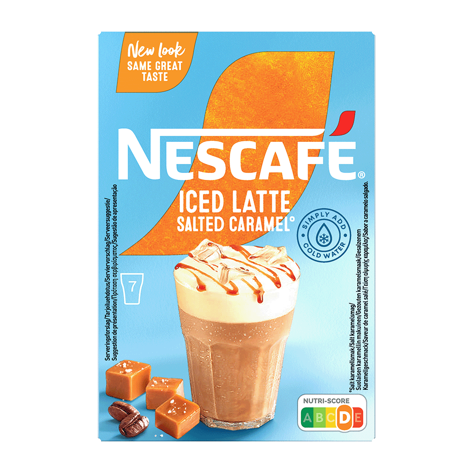 Nescaf Iced Salted Caramel Latte Annospussit Nescaf Fi